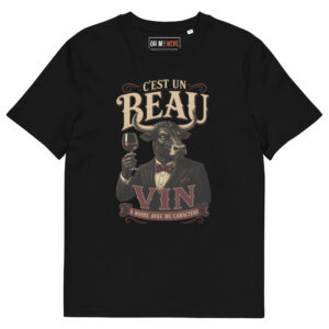 Unisex Organic T-Shirt - Beau Vin